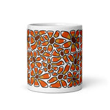 Candy Corn Daisy Mug