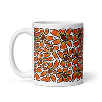 Candy Corn Daisy Mug