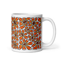 Candy Corn Daisy Mug