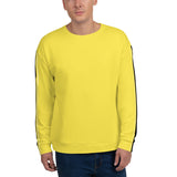 Men's Straight Line Yellow Sweatshirt