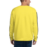 Men's Straight Line Yellow Sweatshirt