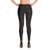 Dark Plaid Leggings