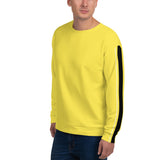 Men's Straight Line Yellow Sweatshirt