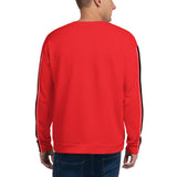 Men's Straight Line Red Sweatshirt