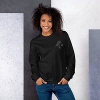 Daisy Embroidered Sweatshirt