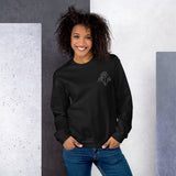 Daisy Embroidered Sweatshirt