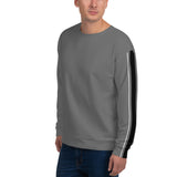 Men's Straight Line Dark Gray Sweatshirt
