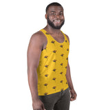 Yellow Bird Of Paradise Men's Tank Top