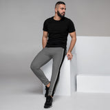 Men's Straight Line Dark Gray Joggers