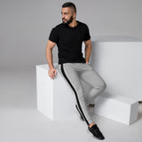 Men's Straight Line Gray Joggers