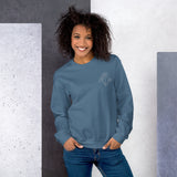Daisy Embroidered Sweatshirt