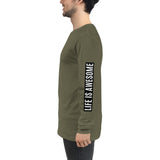 Men's Life Is Awesome Long Sleeve Tee