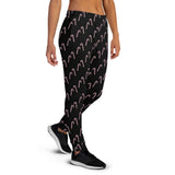 Black Candy Cane Lounge Pants