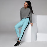 Women's straight Line Light Blue Joggers