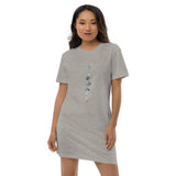 Moon Phases Organic Cotton T-shirt Dress