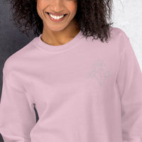 Daisy Embroidered Sweatshirt
