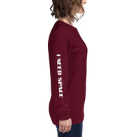 Women's I Need Space Long Sleeve Tee