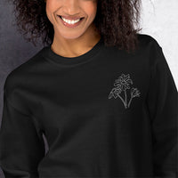 Daisy Embroidered Sweatshirt
