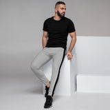 Men's Straight Line Gray Joggers