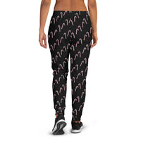 Black Candy Cane Lounge Pants