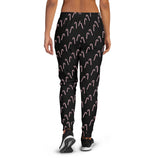 Black Candy Cane Lounge Pants