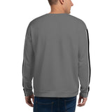 Men's Straight Line Dark Gray Sweatshirt