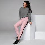Women's Straight Line Pink Joggers
