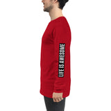 Men's Life Is Awesome Long Sleeve Tee