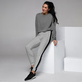 Women's Straight Line Gray Joggers