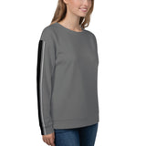 Women's Straight Line Dark Gray Sweatshirt