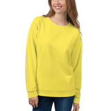 Women's Straight Line Yellow Sweatshirt