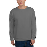 Men's Straight Line Dark Gray Sweatshirt
