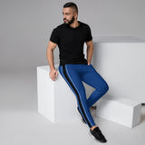 Men's Straight Line Blue Joggers