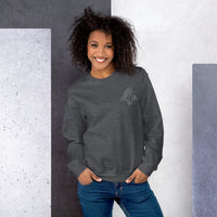 Daisy Embroidered Sweatshirt