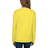 Women's Straight Line Yellow Sweatshirt